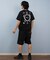 RVCA(ルーカ)水着 水陸両用 半袖Tシャツ ユーティリティー UVケア セットアップ対応 BF04A-P89 BF04AP89/メンズ ムラサキスポーツ