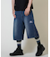 【ムラサキスポーツ限定】UMBRO(アンブロ)Younger Song ヤンガーソング コラボレーション デニムハーフパンツ MRYS-SPT004/ユニセックス メンズ レディース ムラサキスポーツ