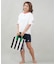 FILA/325060 水着 4点セット 半袖ラッシュガード フィラ レディース ムラサキスポーツ