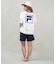 FILA/325060 水着 4点セット 半袖ラッシュガード フィラ レディース ムラサキスポーツ