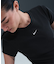 NIKE(ナイキ)半袖Tシャツ タイト リブショートスリーブTシャツ 刺繍ロゴ HV4995-010/レディース ムラサキスポーツ