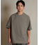 THREE WEATHER(スリーウェザー)半袖 Tシャツ ロゴ バックプリント 裾ドローコード TW SURF TEE TW25F-2101/メンズ ムラサキスポーツ