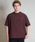 THREE WEATHER(スリーウェザー)半袖 Tシャツ ロゴ バックプリント 裾ドローコード TW SURF TEE TW25F-2101/メンズ ムラサキスポーツ