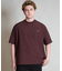 THREE WEATHER(スリーウェザー)半袖 Tシャツ ロゴ バックプリント 裾ドローコード TW SURF TEE TW25F-2101/メンズ ムラサキスポーツ