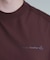 THREE WEATHER(スリーウェザー)半袖 Tシャツ ロゴ バックプリント 裾ドローコード TW SURF TEE TW25F-2101/メンズ ムラサキスポーツ