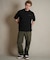THREE WEATHER(スリーウェザー)半袖 Tシャツ ロゴ バックプリント 裾ドローコード TW SURF TEE TW25F-2101/メンズ ムラサキスポーツ