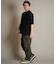 THREE WEATHER(スリーウェザー)半袖 Tシャツ ロゴ バックプリント 裾ドローコード TW SURF TEE TW25F-2101/メンズ ムラサキスポーツ