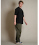 THREE WEATHER(スリーウェザー)半袖 Tシャツ ロゴ バックプリント 裾ドローコード TW SURF TEE TW25F-2101/メンズ ムラサキスポーツ
