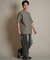 THREE WEATHER(スリーウェザー)半袖 Tシャツ ロゴ バックプリント 裾ドローコード TW SURF TEE TW25F-2101/メンズ ムラサキスポーツ