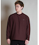 THREE WEATHER(スリーウェザー)長袖 Tシャツ ロンT ロゴ バックプリント 裾ドローコード TW SURF LSTEE TW25F-2201 /メンズ ムラサキスポーツ