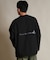 THREE WEATHER(スリーウェザー)長袖 Tシャツ ロンT ロゴ バックプリント 裾ドローコード TW SURF LSTEE TW25F-2201 /メンズ ムラサキスポーツ