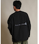 THREE WEATHER(スリーウェザー)長袖 Tシャツ ロンT ロゴ バックプリント 裾ドローコード TW SURF LSTEE TW25F-2201 /メンズ ムラサキスポーツ