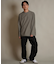 THREE WEATHER(スリーウェザー)長袖 Tシャツ ロンT ロゴ バックプリント 裾ドローコード TW SURF LSTEE TW25F-2201 /メンズ ムラサキスポーツ