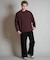 THREE WEATHER(スリーウェザー)長袖 Tシャツ ロンT ロゴ バックプリント 裾ドローコード TW SURF LSTEE TW25F-2201 /メンズ ムラサキスポーツ