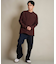 THREE WEATHER(スリーウェザー)長袖 Tシャツ ロンT  胸ポケット ポケT 裾ドローコード TW SURF POCKET LSTEE TW25F-2202/メンズ ムラサキスポーツ