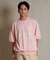 【限定】DEAR LAUREL(ディアローレル)半袖Tシャツ スウェット D25F-2101 メンズ ムラサキスポーツ限定