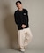 【限定】DEAR LAUREL(ディアローレル)長袖 Tシャツ ロンT バックプリント SURF GARDEN LONG SLEEVE T D25F-2201/メンズ ムラサキスポーツ限定