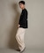 【限定】DEAR LAUREL(ディアローレル)長袖 Tシャツ ロンT バックプリント SURF GARDEN LONG SLEEVE T D25F-2201/メンズ ムラサキスポーツ限定