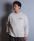 【限定】DEAR LAUREL(ディアローレル)長袖 Tシャツ ロンT バックプリント SURF GARDEN LONG SLEEVE T D25F-2201/メンズ ムラサキスポーツ限定