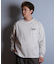 【限定】DEAR LAUREL(ディアローレル)長袖 Tシャツ ロンT バックプリント SURF GARDEN LONG SLEEVE T D25F-2201/メンズ ムラサキスポーツ限定
