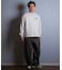 【限定】DEAR LAUREL(ディアローレル)長袖 Tシャツ ロンT バックプリント SURF GARDEN LONG SLEEVE T D25F-2201/メンズ ムラサキスポーツ限定