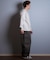 【限定】DEAR LAUREL(ディアローレル)長袖 Tシャツ ロンT バックプリント SURF GARDEN LONG SLEEVE T D25F-2201/メンズ ムラサキスポーツ限定