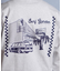 【限定】DEAR LAUREL(ディアローレル)長袖 Tシャツ ロンT バックプリント SURF GARDEN LONG SLEEVE T D25F-2201/メンズ ムラサキスポーツ限定