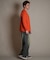 【限定】DEAR LAUREL(ディアローレル)長袖 Tシャツ ロンT バックプリント SURF GARDEN LONG SLEEVE T D25F-2201/メンズ ムラサキスポーツ限定
