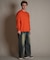 【限定】DEAR LAUREL(ディアローレル)長袖 Tシャツ ロンT バックプリント SURF GARDEN LONG SLEEVE T D25F-2201/メンズ ムラサキスポーツ限定