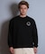 【限定】DEAR LAUREL(ディアローレル)長袖 Tシャツ ロンT バックプリント MARIA LONG SLEEVE T D25F-2202/メンズ ムラサキスポーツ限定
