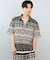 【限定】DEAR LAUREL(ディアローレル)水陸両用 半袖シャツ ユーティリティシャツ セットアップ対応 D25S2408/メンズ ムラサキスポーツ限定