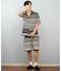 【限定】DEAR LAUREL(ディアローレル)水陸両用 半袖シャツ ユーティリティシャツ セットアップ対応 D25S2408/メンズ ムラサキスポーツ限定