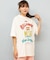 BILLABONG(ビラボン)半袖Tシャツ アーチロゴ オーバーサイズ BF014-U01 BF014U01/レディース ムラサキスポーツ