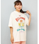 BILLABONG(ビラボン)半袖Tシャツ アーチロゴ オーバーサイズ BF014-U01 BF014U01/レディース ムラサキスポーツ