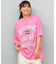 BILLABONG(ビラボン)半袖Tシャツ アーチロゴ オーバーサイズ BF014-U01 BF014U01/レディース ムラサキスポーツ