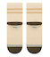 STANCE(スタンス)MARLED STRIPE QUARTER A356C25MAR#IVO ソックス 靴下 ロゴ  ユニセックス ムラサキスポーツ