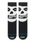 STANCE(スタンス)ミスフィッツ コラボモデル BEWARE CREW SOCK A555C25BEW#BLK ソックス 靴下 ユニセックス ムラサキスポーツ