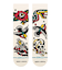 STANCE(スタンス)バート・クラック コラボモデル FLASH CREW A555C25FLA#CVS ソックス 靴下 ユニセックス ムラサキスポーツ