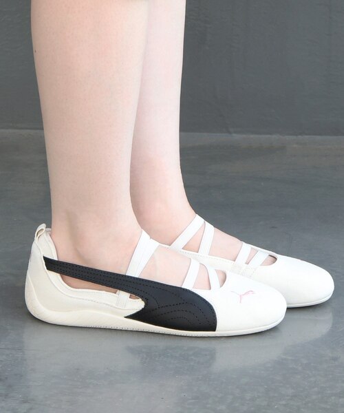 PUMA バレエシューズ 黒・ピンク speedcat ballet PUMA プーマ スピードキャット バレエ スニーカー SPEEDCAT