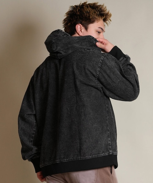 限定】DEARLAURE/DENIM PARKA JK D25F-0105 デニム パーカー