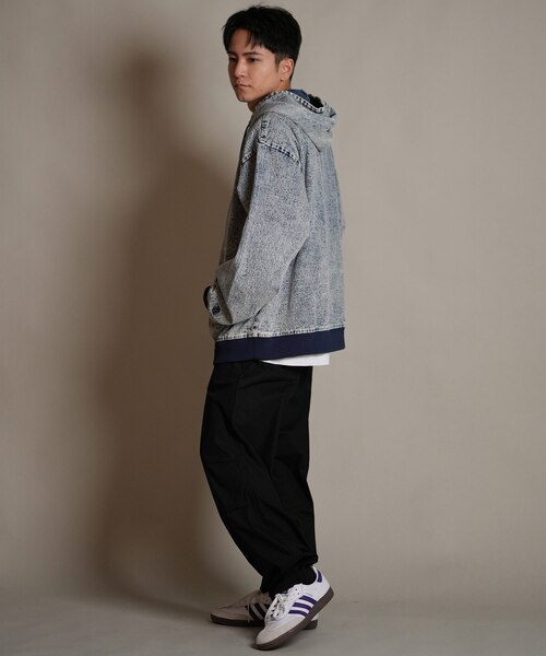 限定】DEARLAURE/DENIM PARKA JK D25F-0105 デニム パーカー 