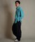 【限定】DEAR LAUREL(ディアローレル)長袖シャツ コーデュロイ 無地 シンプル CORDUROY SHIRT D25F-2602/メンズ ムラサキスポーツ限定