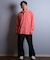 【限定】DEAR LAUREL(ディアローレル)長袖シャツ コーデュロイ 無地 シンプル CORDUROY SHIRT D25F-2602/メンズ ムラサキスポーツ限定