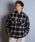 【限定】DEAR LAUREL(ディアローレル)長袖シャツ チェック ネルシャツ FLANNEL SHIRT D25F-2603/メンズ ムラサキスポーツ限定