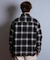 【限定】DEAR LAUREL(ディアローレル)長袖シャツ チェック ネルシャツ FLANNEL SHIRT D25F-2603/メンズ ムラサキスポーツ限定