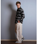 【限定】DEAR LAUREL(ディアローレル)長袖シャツ チェック ネルシャツ FLANNEL SHIRT D25F-2603/メンズ ムラサキスポーツ限定