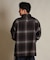 【限定】DEAR LAUREL(ディアローレル)長袖シャツ チェック ネルシャツ FLANNEL SHIRT D25F-2603/メンズ ムラサキスポーツ限定