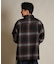 【限定】DEAR LAUREL(ディアローレル)長袖シャツ チェック ネルシャツ FLANNEL SHIRT D25F-2603/メンズ ムラサキスポーツ限定