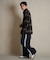 【限定】DEAR LAUREL(ディアローレル)長袖シャツ チェック ネルシャツ FLANNEL SHIRT D25F-2603/メンズ ムラサキスポーツ限定