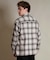 【限定】DEAR LAUREL(ディアローレル)長袖シャツ チェック ネルシャツ FLANNEL SHIRT D25F-2603/メンズ ムラサキスポーツ限定